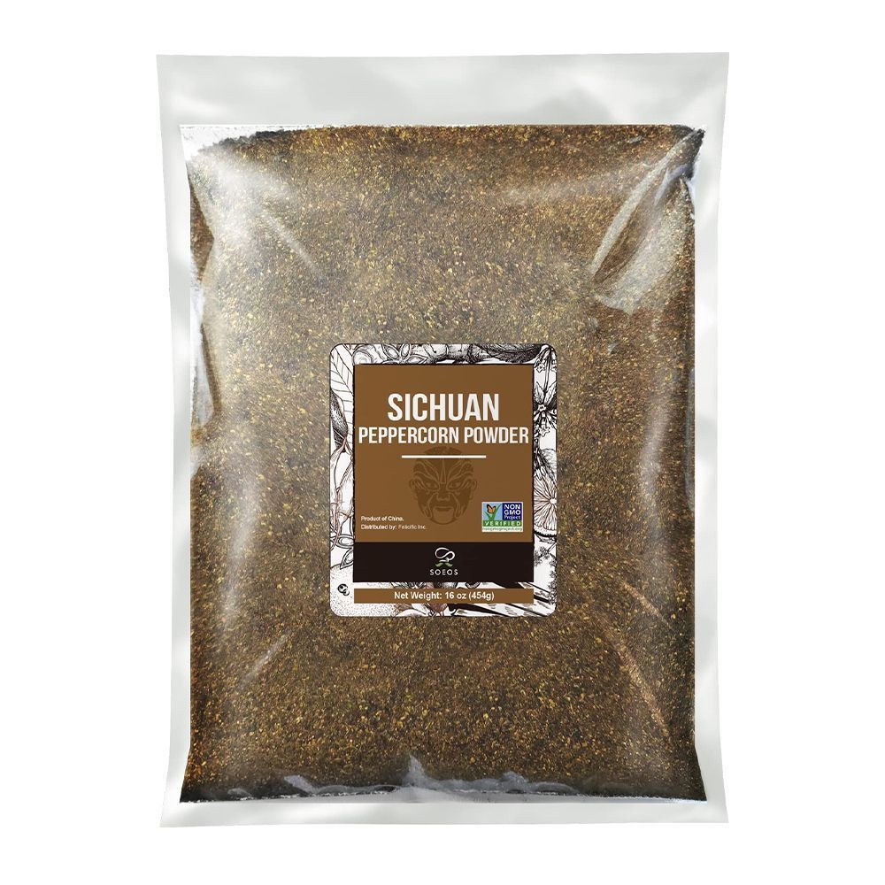 Soeos Sichuan Peppercorn Powder, 16 Ounce -- 20 per case