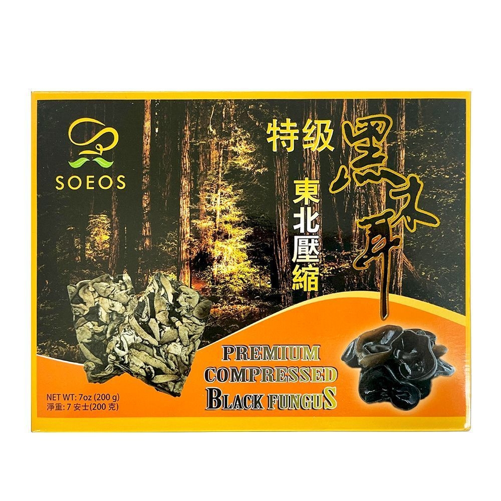 Soeos Dried Woodear Mushroom, 7 Ounce -- 50 per case
