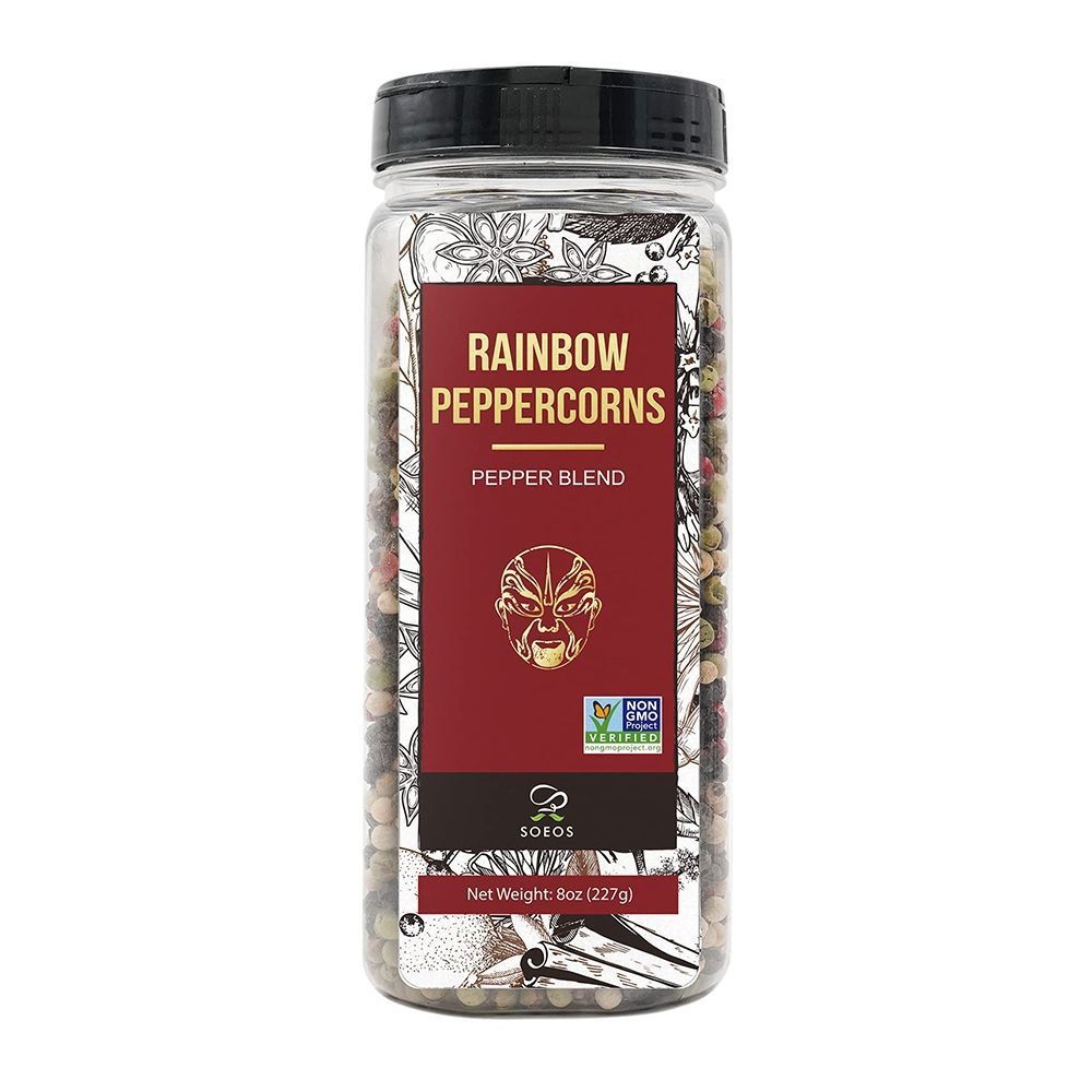 Soeos Rainbow Peppercorn, 8 Ounce -- 60 per case