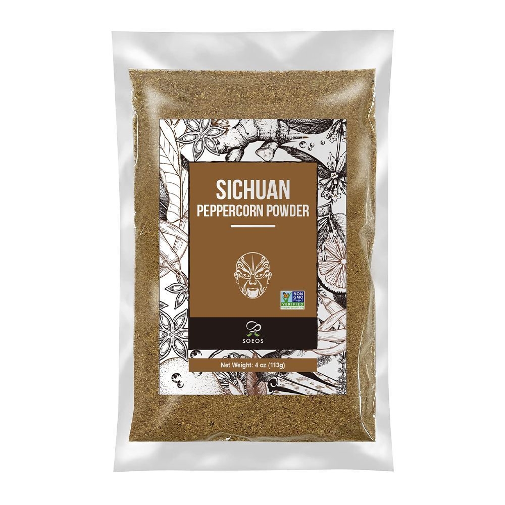 Soeos Sichuan Peppercorn Powder, 4 Ounce -- 100 per case