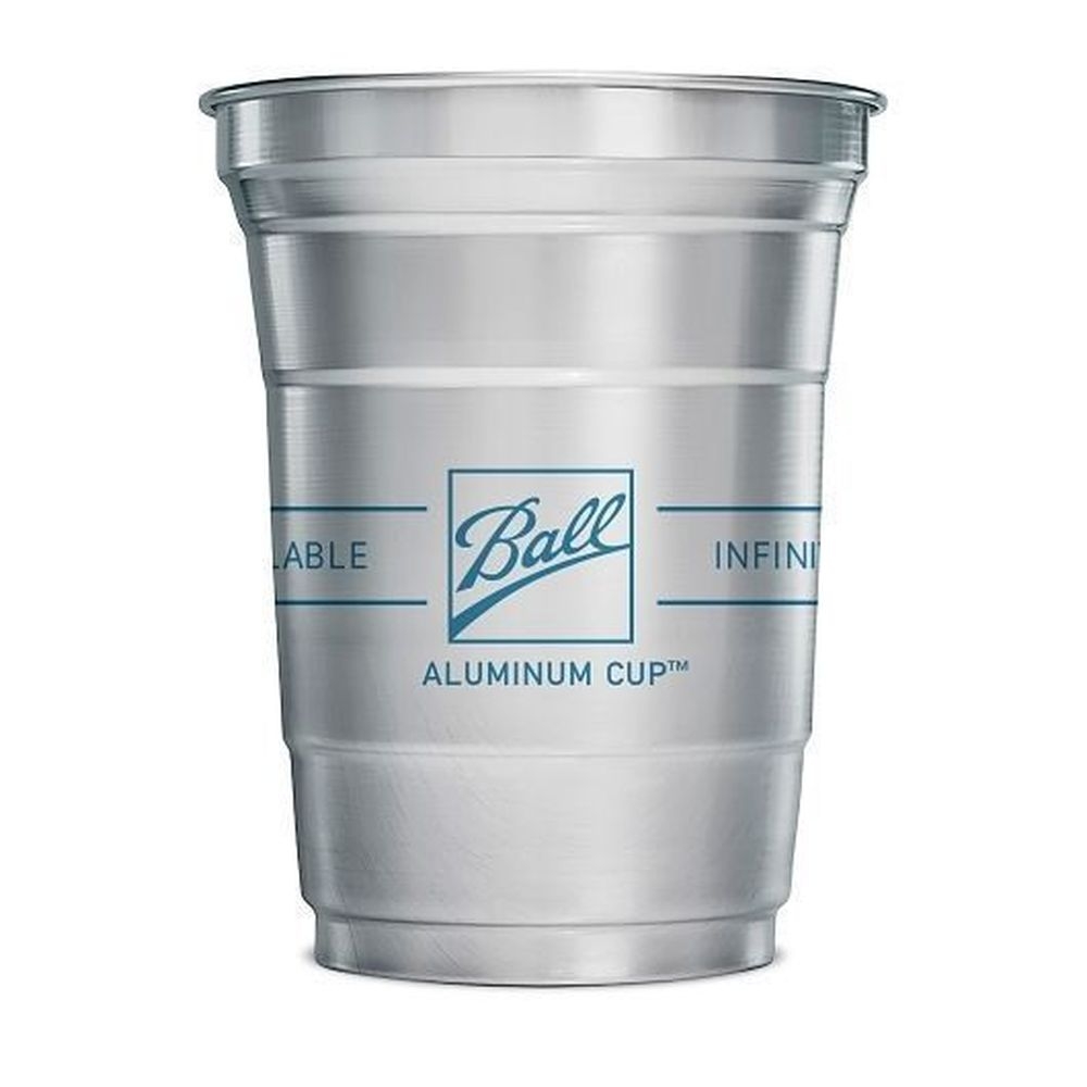 Ball Aluminum Cup, 16 Ounce Capacity -- 600 per case