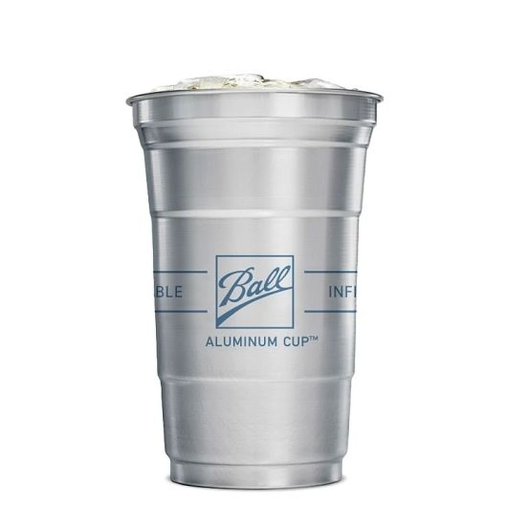 Ball Aluminum Cup with Ball Logo - Bulk, 9 Ounce Capacity -- 645 per case