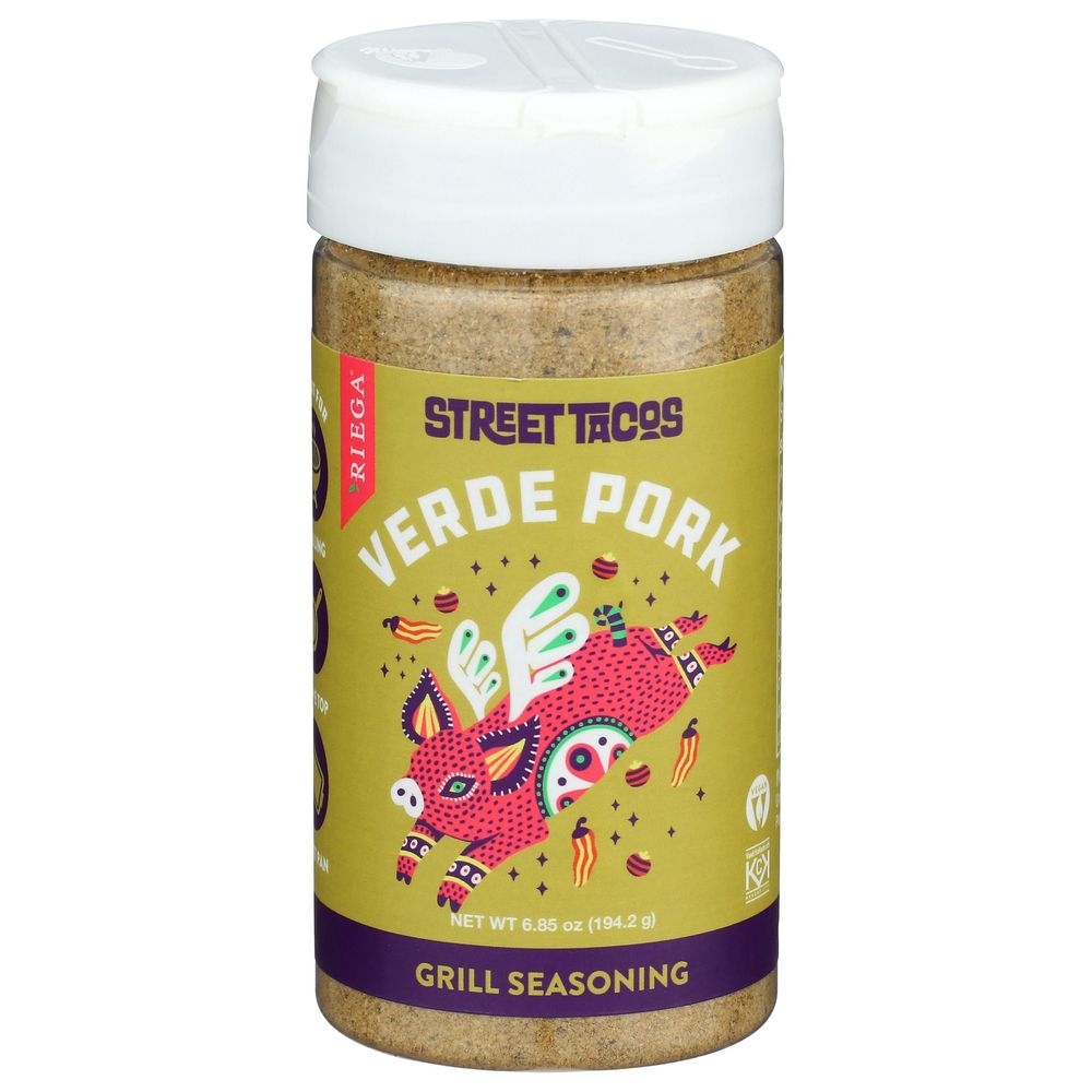 Riega Jalapeno Citrus Street Taco Grill Seasoning, 6.85 Ounce -- 6 per case
