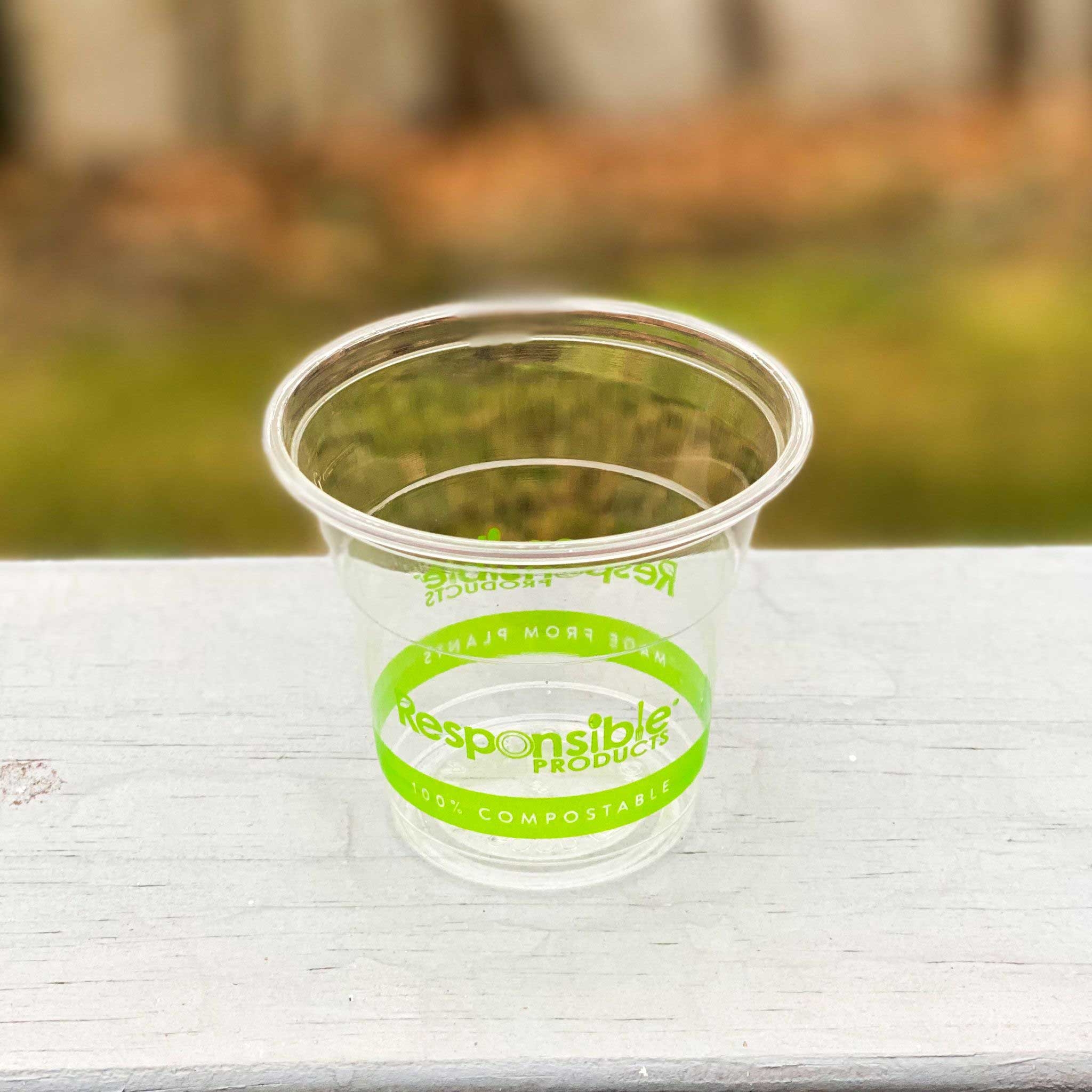 Responsible Products PLA Compostable Clear Cold Cup, 5 Ounce Capacity  -- 2000 per case