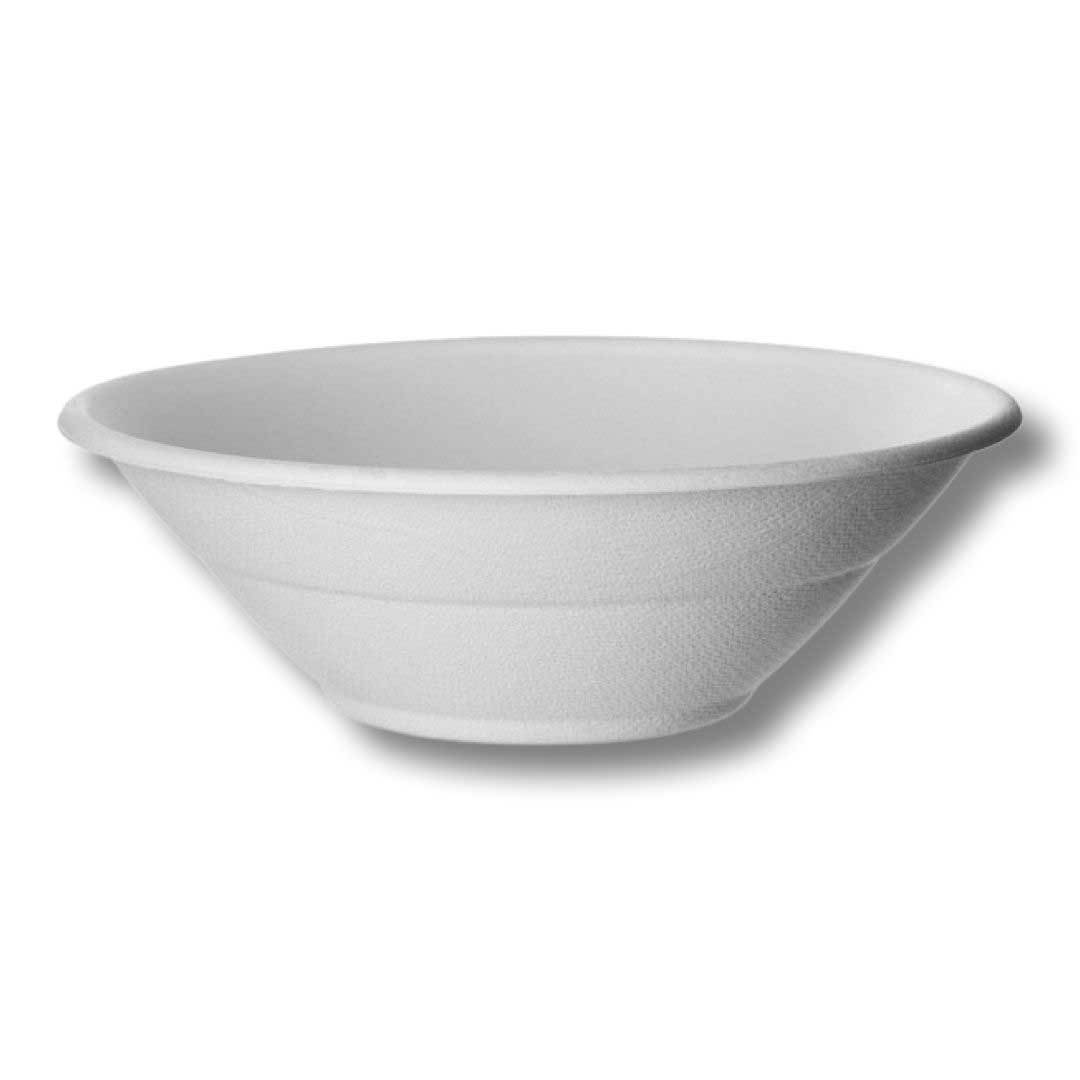 Responsible Products Noodle No-PFAS Added Compostable Molded Fiber Bowl, 32 Ounce Capacity -- 500 per case
