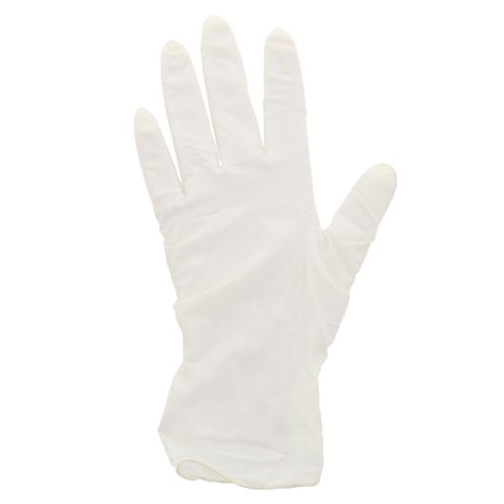 AmerCareRoyal Medium Natural White Powder Free Apollo Latex Gloves, 100 count -- 10 per case