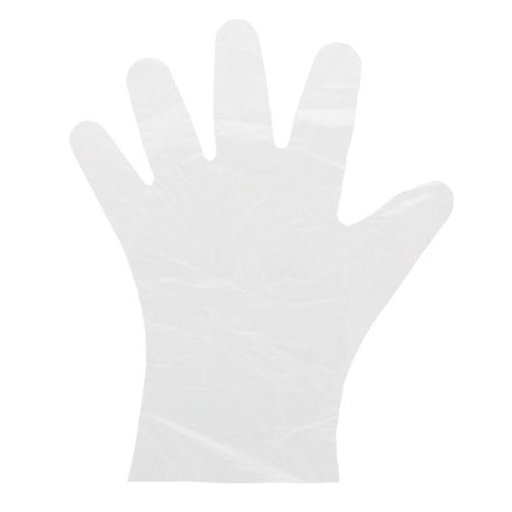AmerCareRoyal Extra Large Clear Powder Free Foodguard XP Poly Gloves, 500 count -- 4 per case