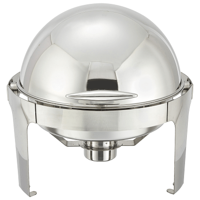 Winco Madison Round Roll Top Chafer.