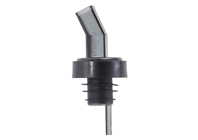 Winco Midnight Smoke Screened Pourer -- 144 per case