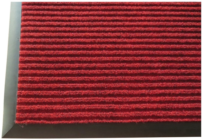Winco Burgundy Carpet Floor Mat, 3 x 5 feet