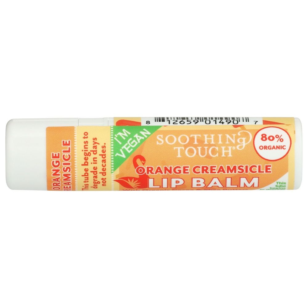 Soothing Touch Organic Orange Creamsicle Lip Balm, 0.25 Ounce -- 12 per case