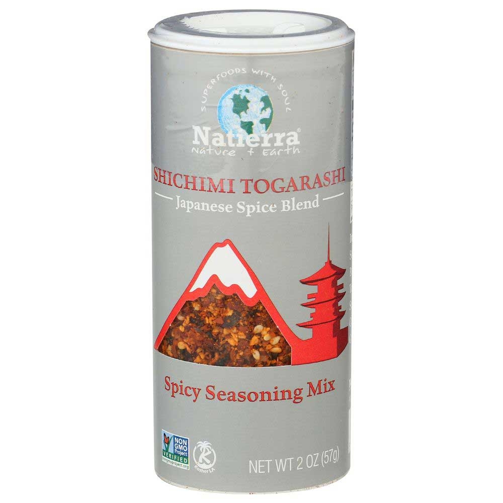 Natierra Shichimi Togarashi Japanese Spicy Seasoning Mix, 2 Ounce -- 6 per case