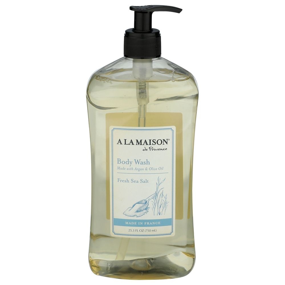 A La Maison Fresh Sea Salt Body Wash, 25.3 Fluid Ounce