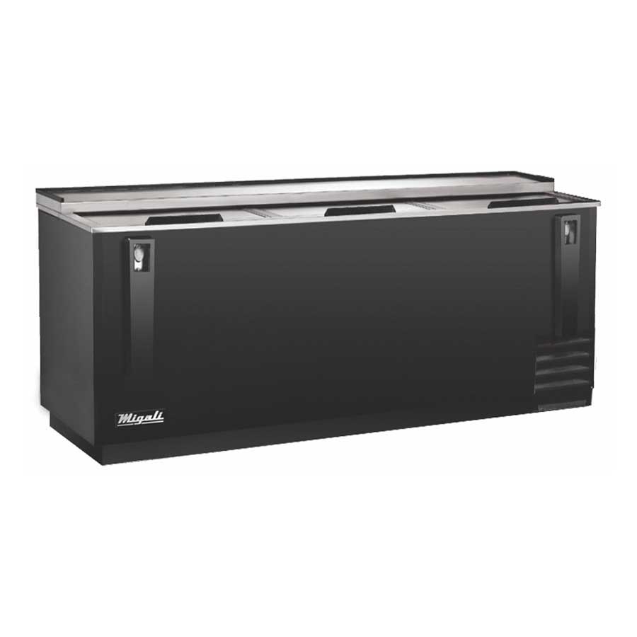 Migali Horizontal Bottle Cooler, 95 inch Width x 28.5 inch Depth x 33 inch Height