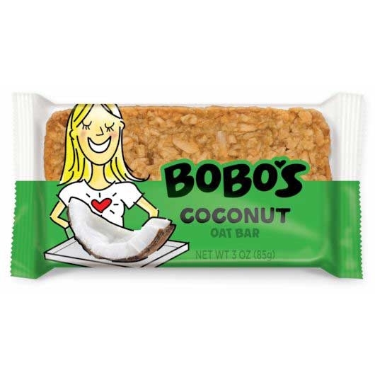 Bobos Coconut Oat Bar, 3 Ounce -- 48 per case