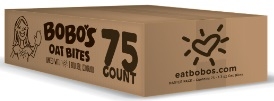 Bobos Oat Bars Peanut Butter and Jelly Filled Oat Bites, 1.3 Ounce -- 75 per case