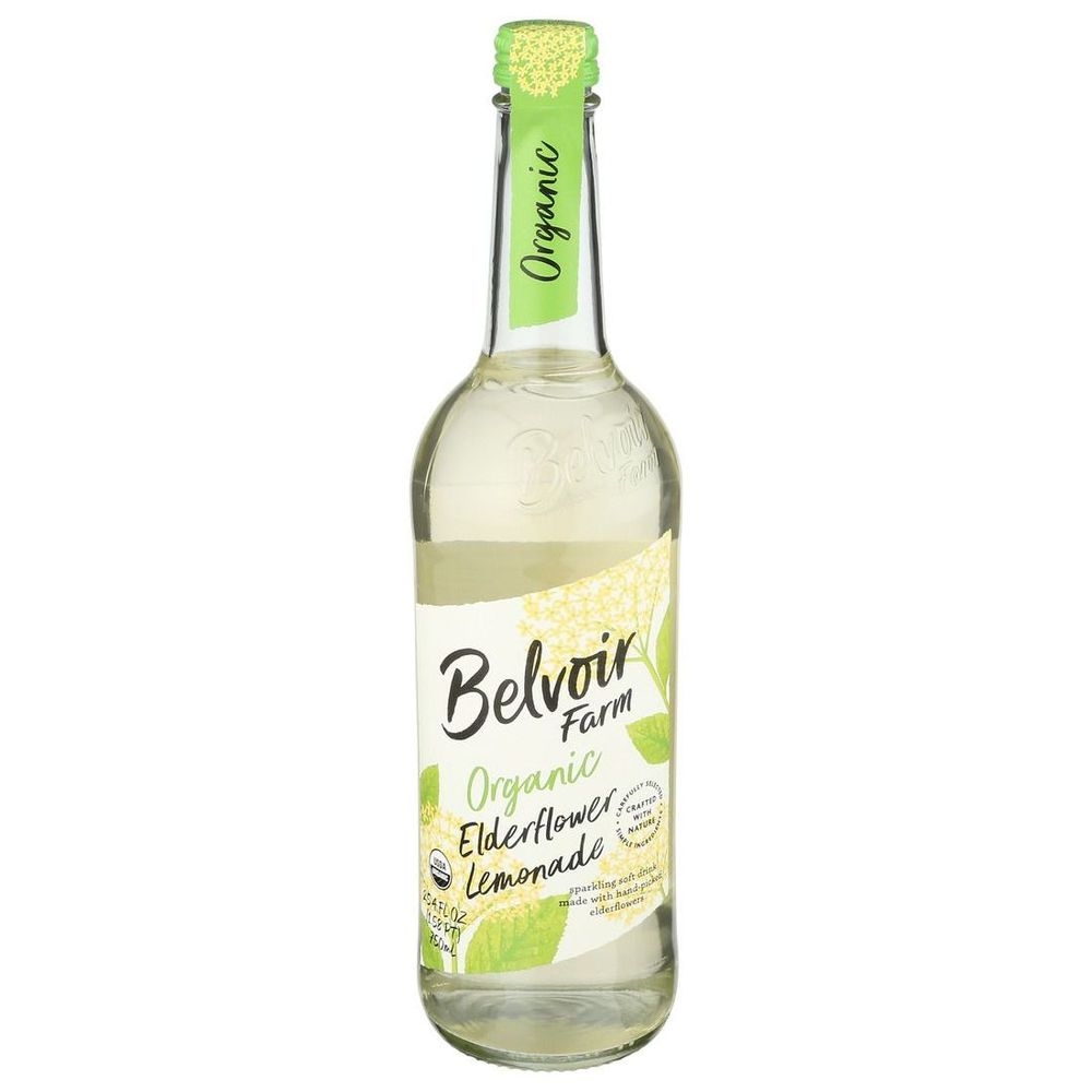 Belvoir Fruit Farms Organic Elderflower Lemonade, 25.4 Fluid Ounce -- 6 per case