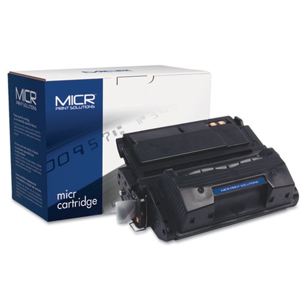 MICR Print Solutions Compatible Q5942X(M) (42XM) Black 20000 Page Yield High Yield MICR Toner