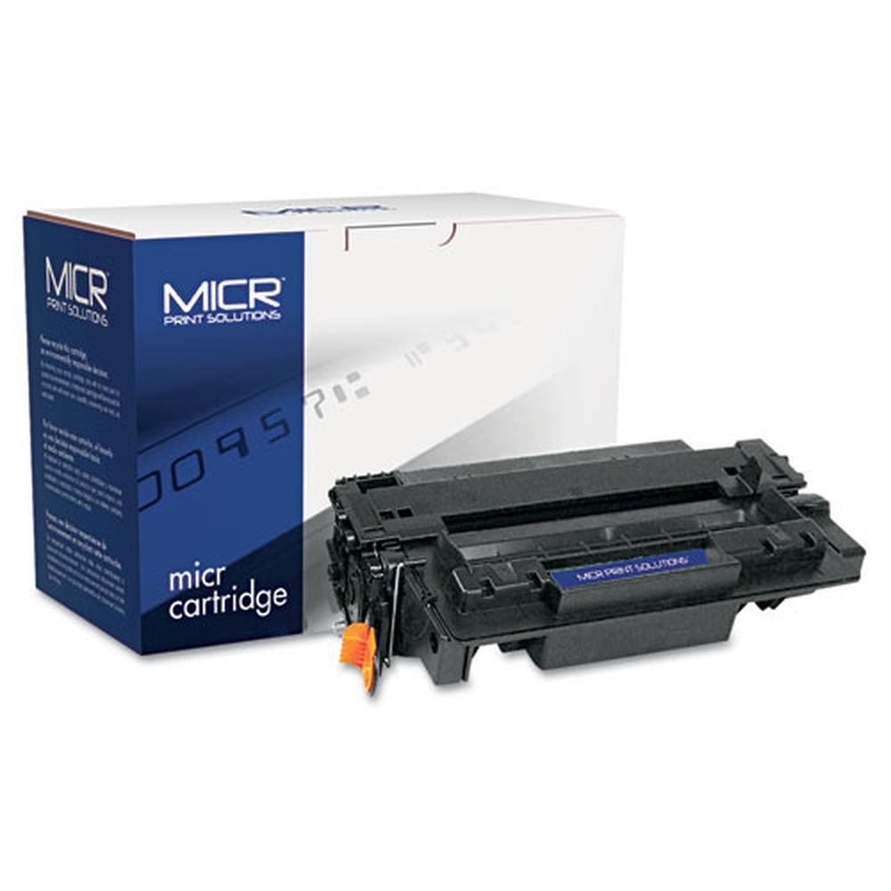 MICR Print Solutions Compatible CE255X(M) (55XM) Black 12500 Page Yield High Yield MICR Toner