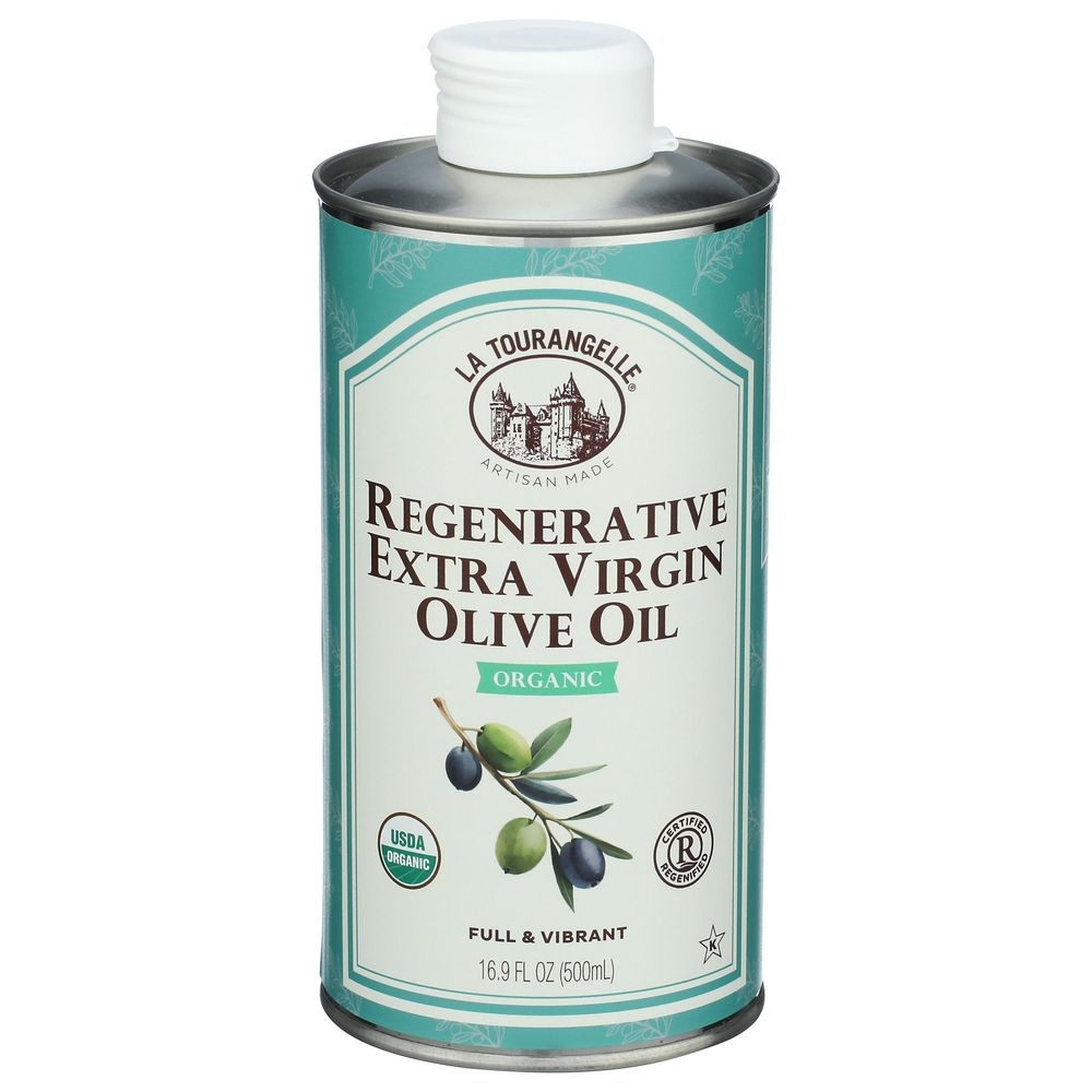 La Tourangelle Regenerative Organic Extra Virgin Olive Oil, 16.9 Fluid Ounce -- 6 per case