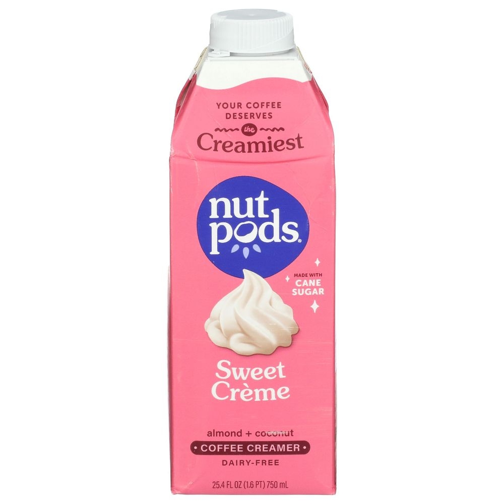 Nutpods Cane Sugar Sweet Cream Creamer, 25.4 Fluid Ounce -- 6 per case