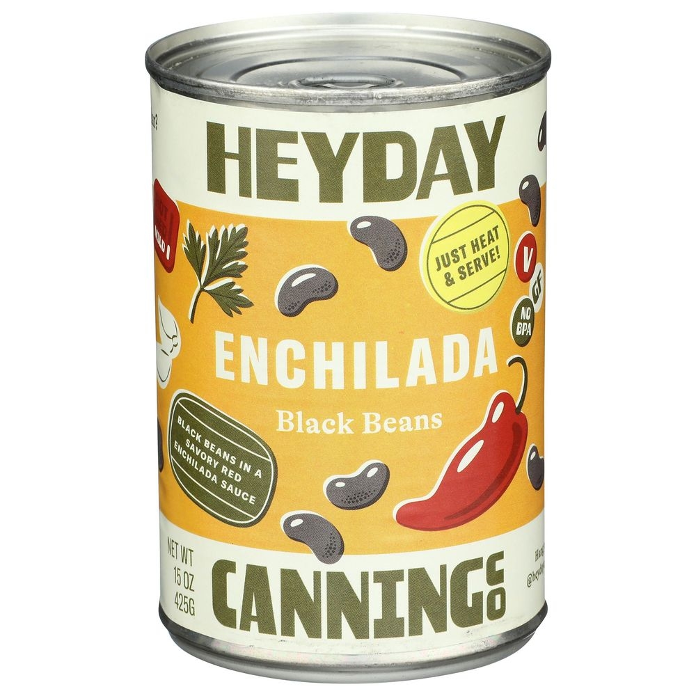 Heyday Enchilada Black Beans, 15 Ounce -- 12 per case