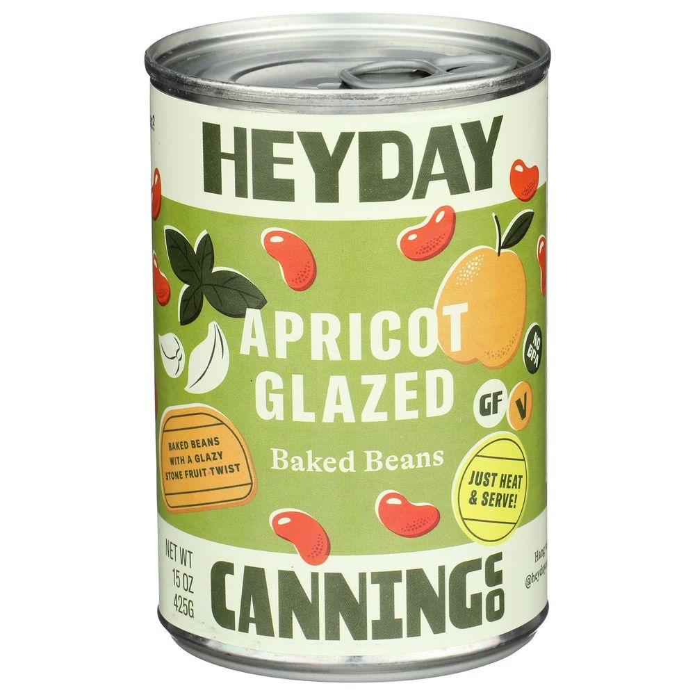Heyday Apricot Glazed Baked Beans, 15 Ounce -- 12 per case