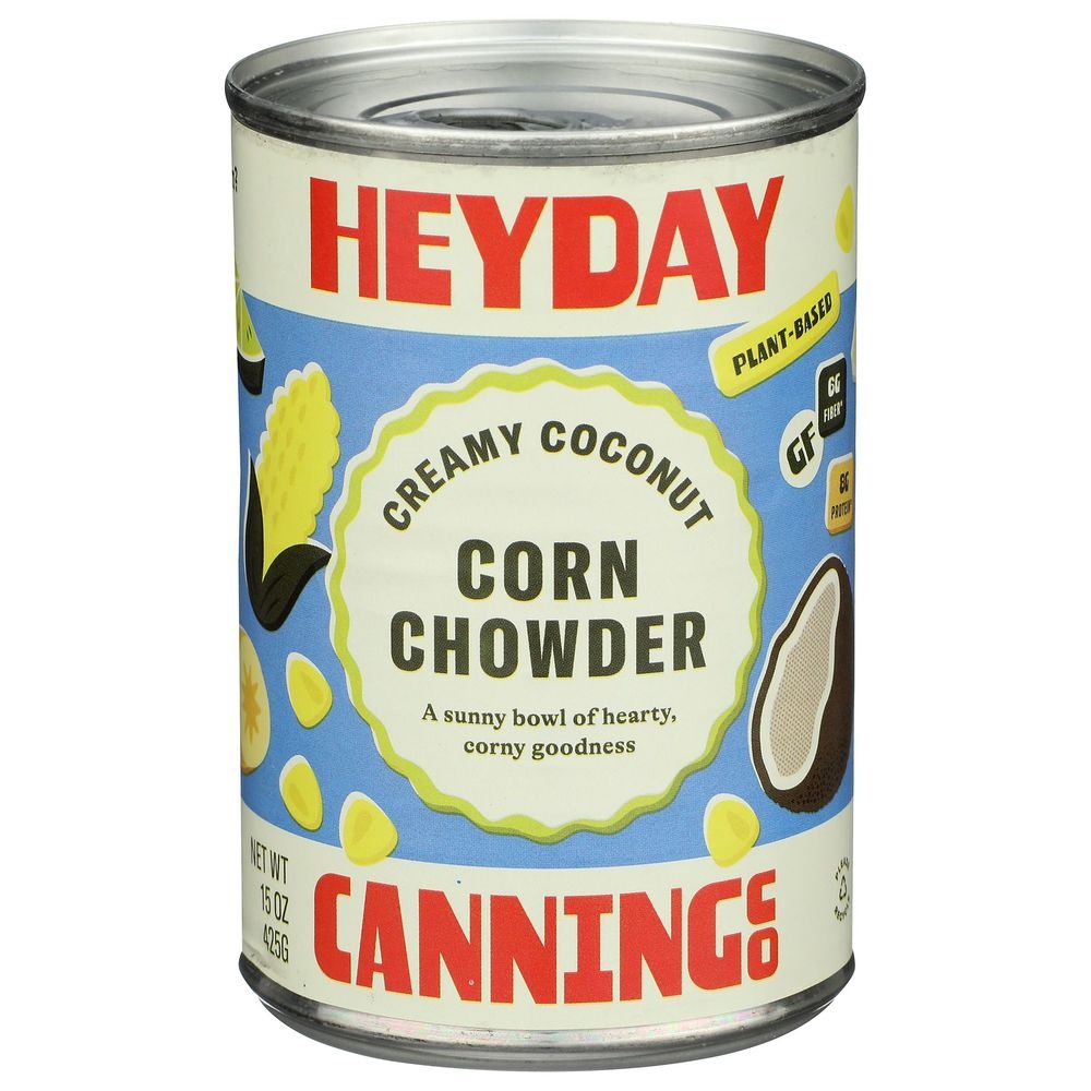 Heyday Creamy Coconut Corn Chowder, 15 Ounce -- 12 per case