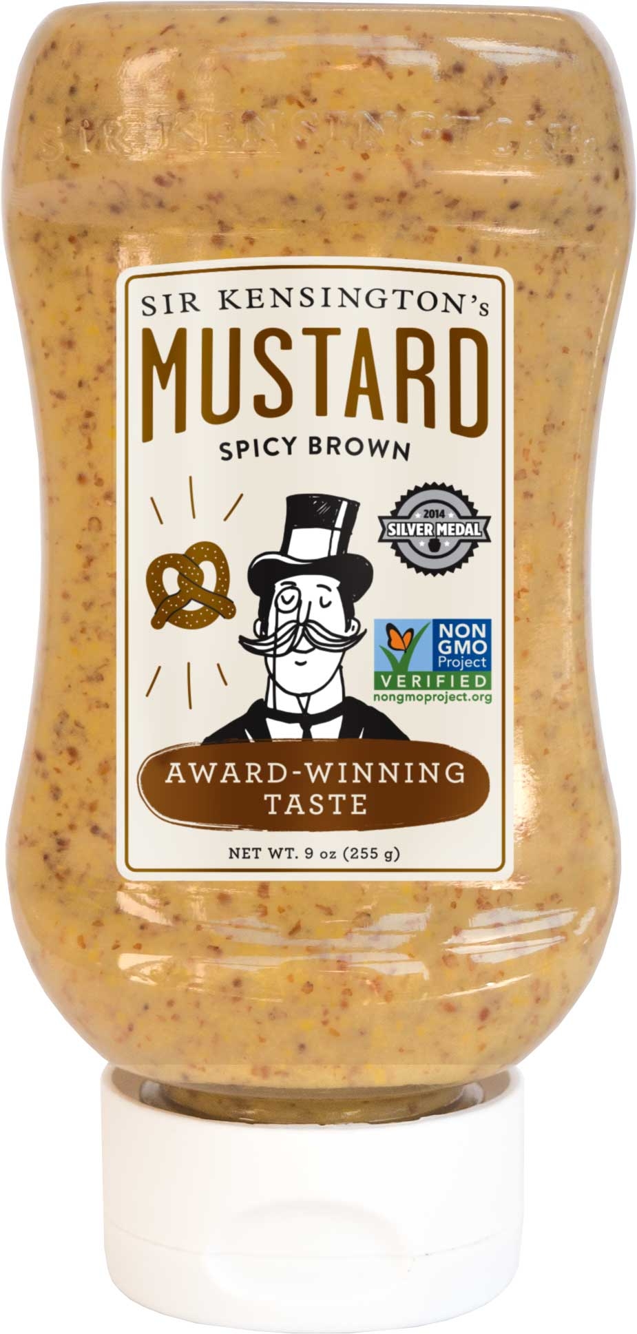Sir Kensington's Spicy Brown Mustard, 9 Ounce
