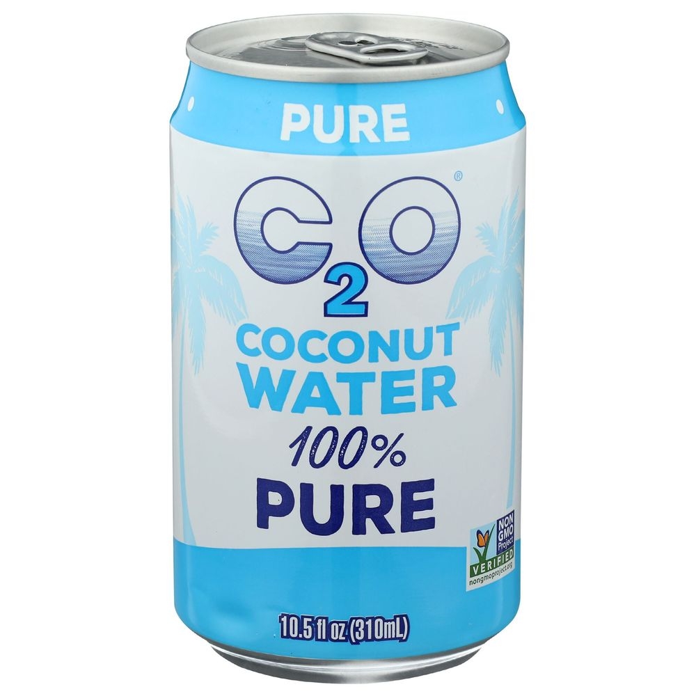 C2O 100 Percent Pure Coconut Water, 10.5 Fluid Ounce -- 24 per case
