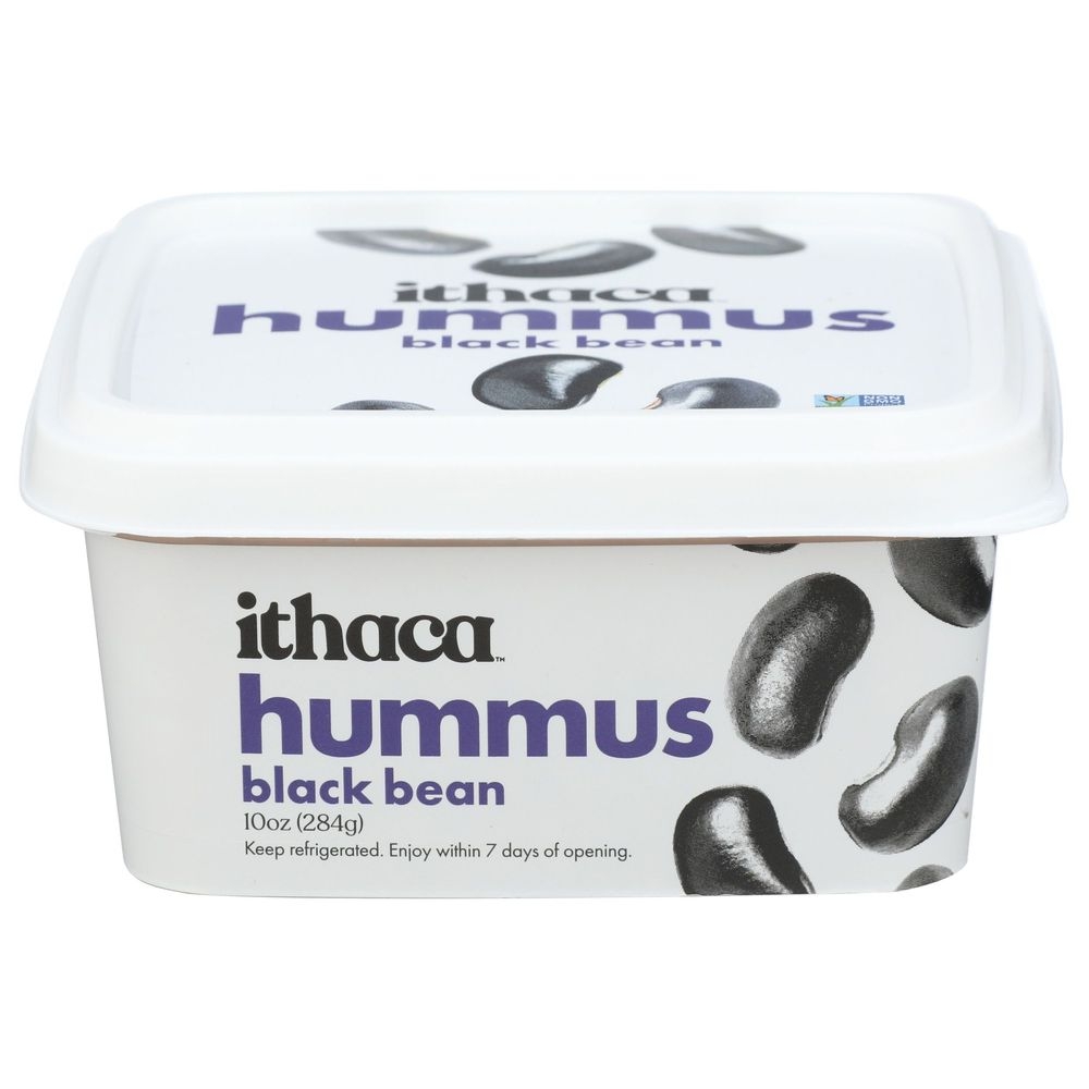 Ithaca Black Bean Hummus, 10 Ounce -- 6 per case