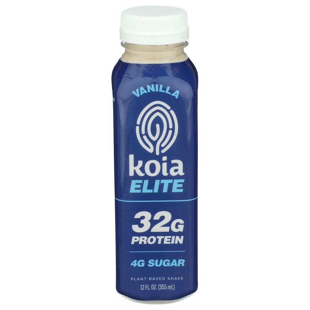 Koia Elite Vanilla Protein Shake, 12 Fluid Ounce -- 6 per case