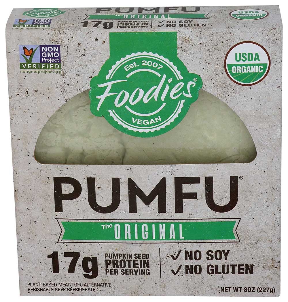 Foodies Organic Original Pumfu, 8 Ounce -- 8 per case