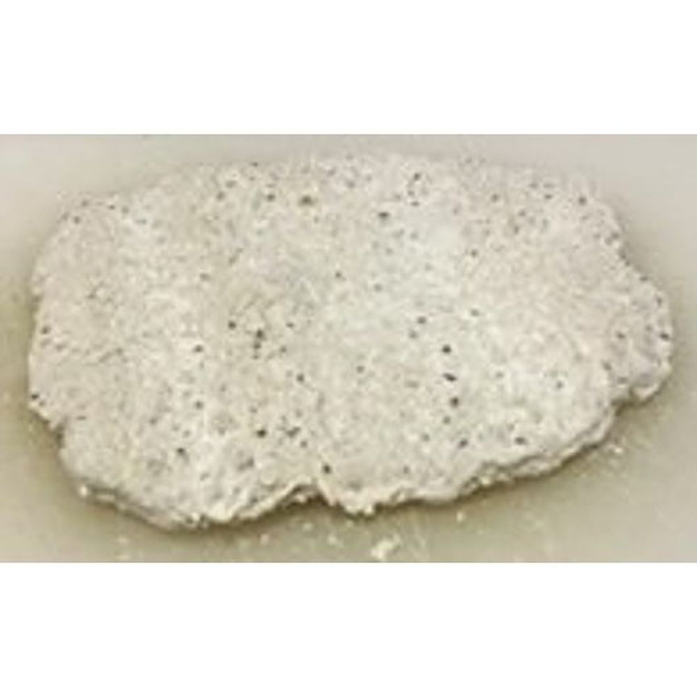 H Walker Foods 5.33 Ounce Beef Patty Fritter for Chicken Fried Steak with Soy, 10 Pound