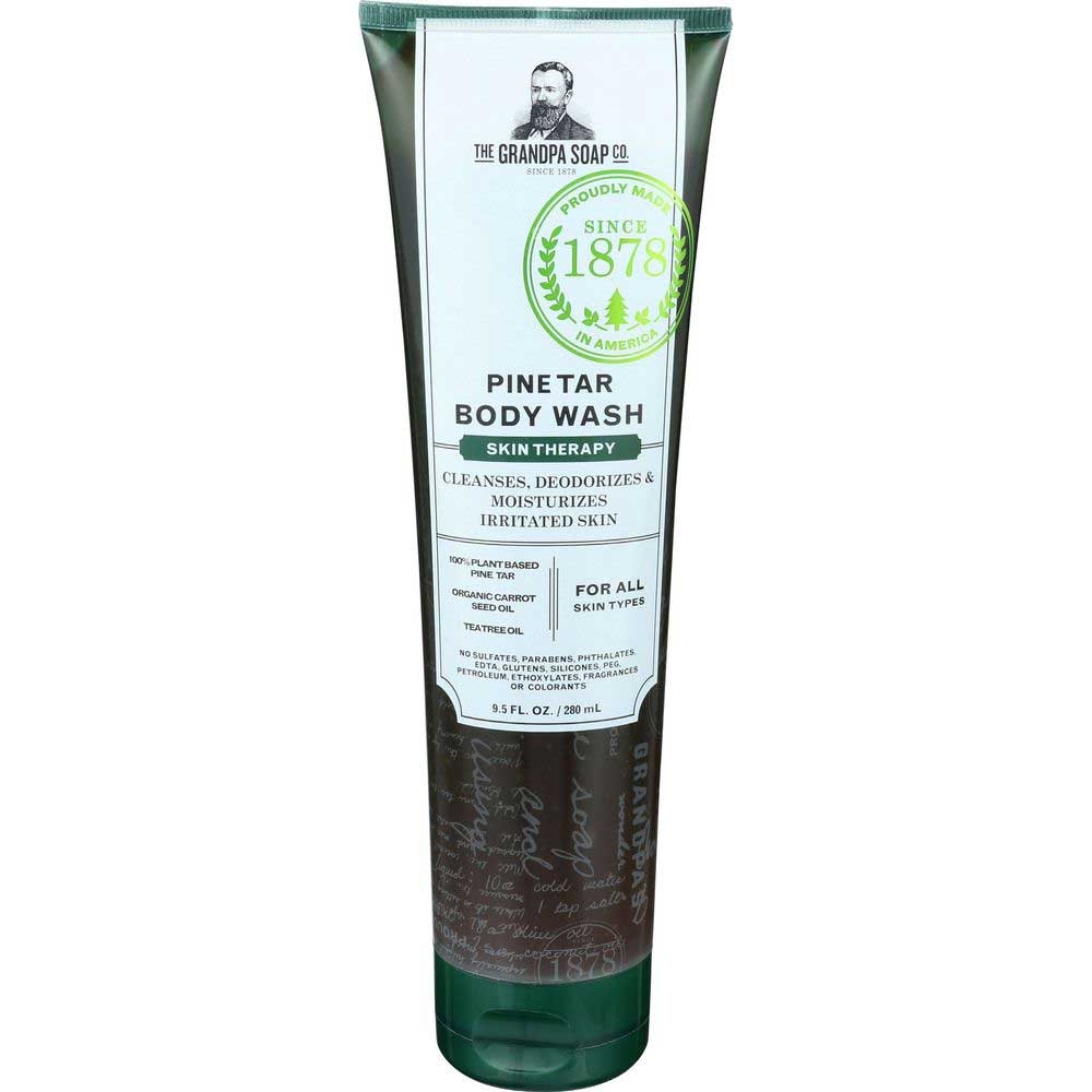 Grandpa Soap Pine Tar Skin Therapy Body Wash, 9.5 Ounce