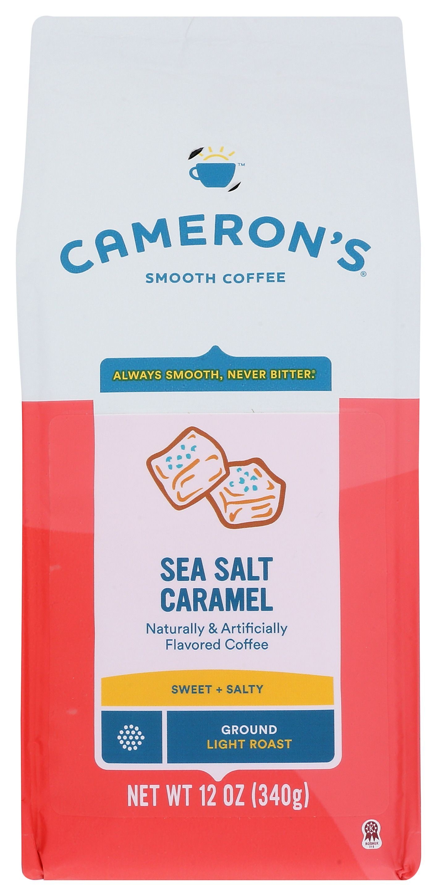 Camerons Sea Salt Caramel Ground Coffee, 12 Ounce -- 6 per case