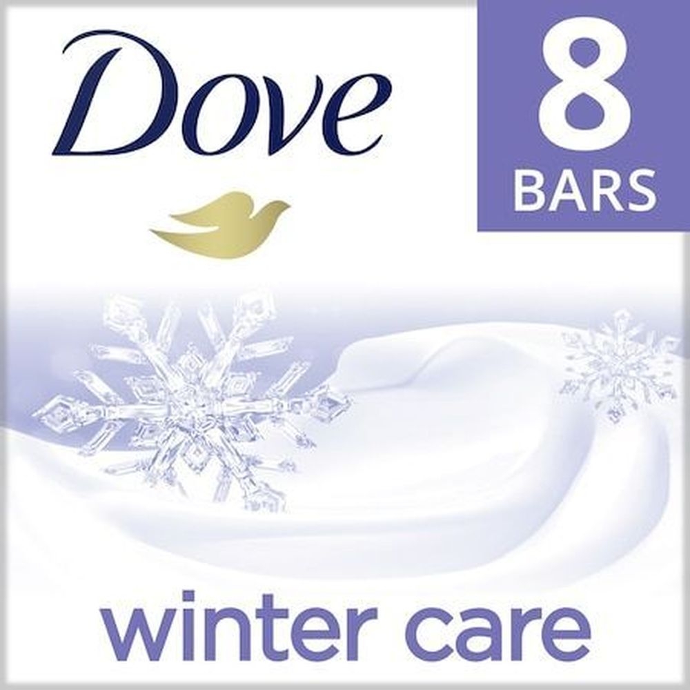 Dove Winter Care Beauty Bar Soap, 30 Ounce -- 9 Per Case