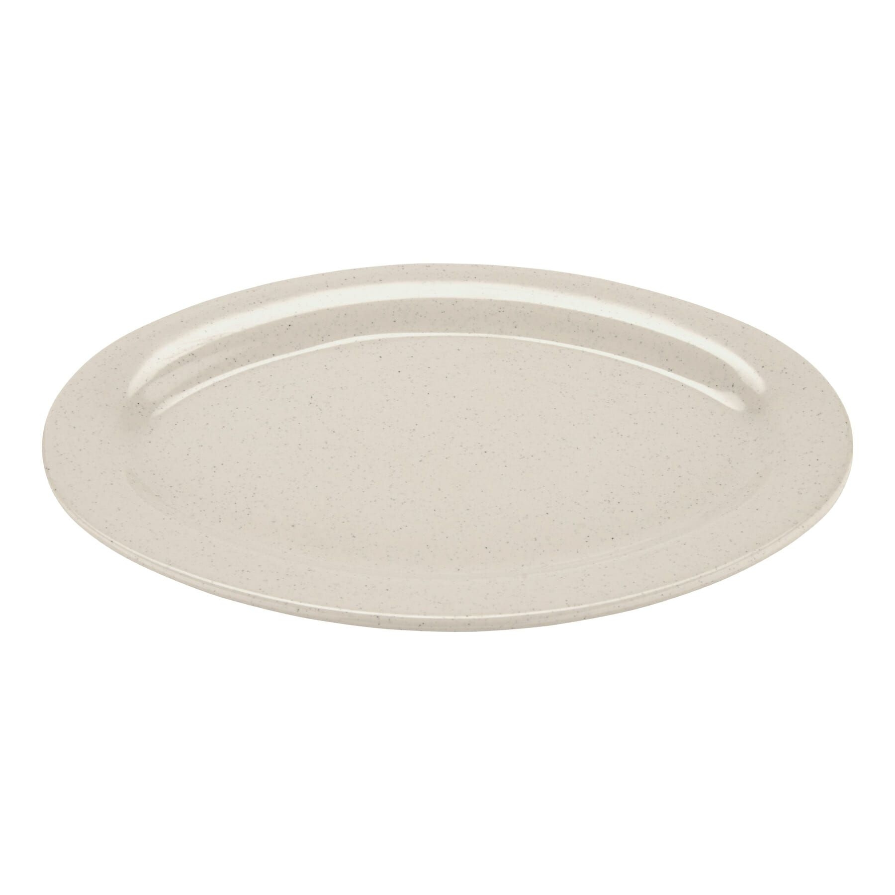 GET Enterprises inc Santa Fe Centennial Series Ironstone Melamine Oval Platter, 11.5 x 8 inch -- 24 per case.