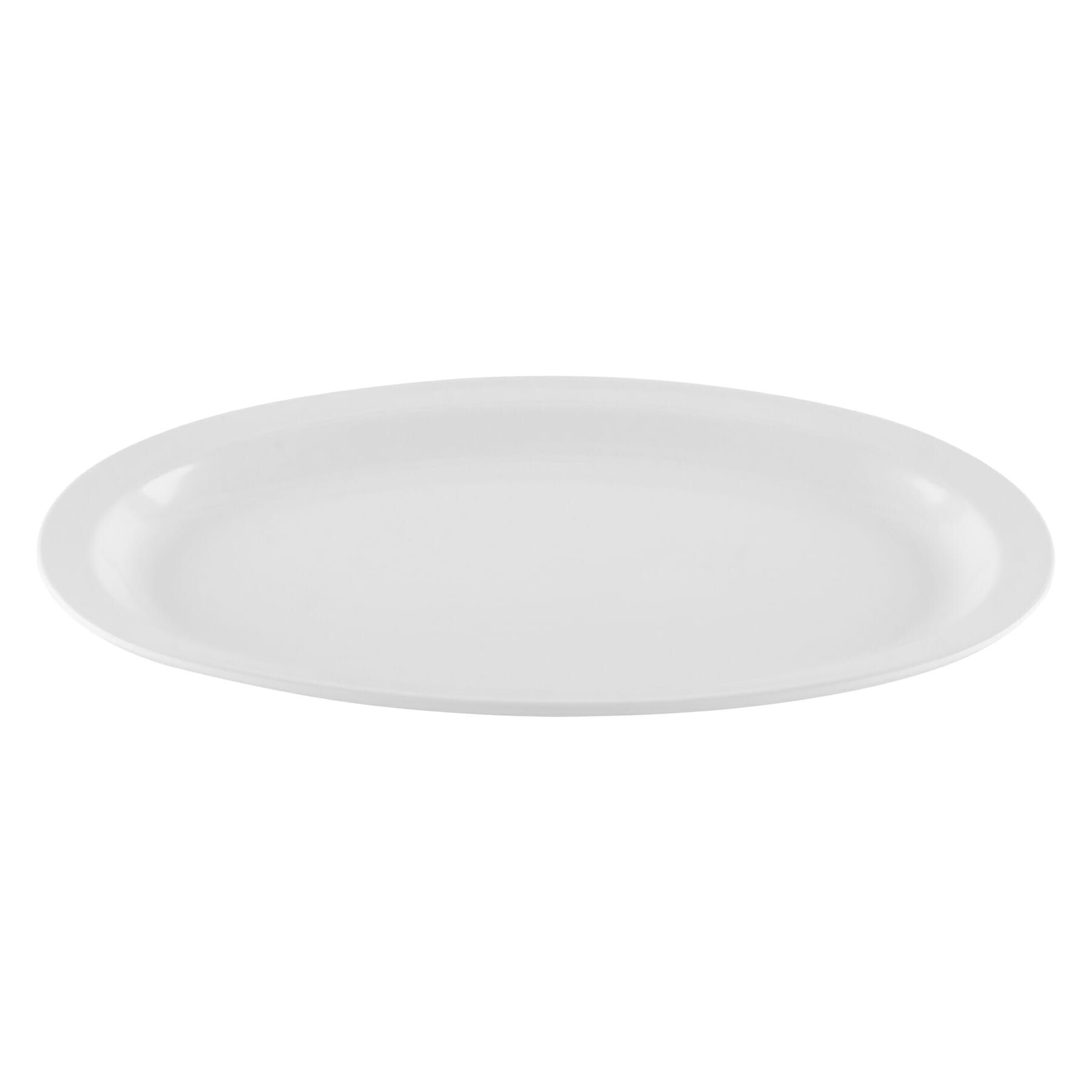 GET Enterprises inc Supermel I Melamine Oval Platter, 11.75 x 8.25 inch -- 24 per case.