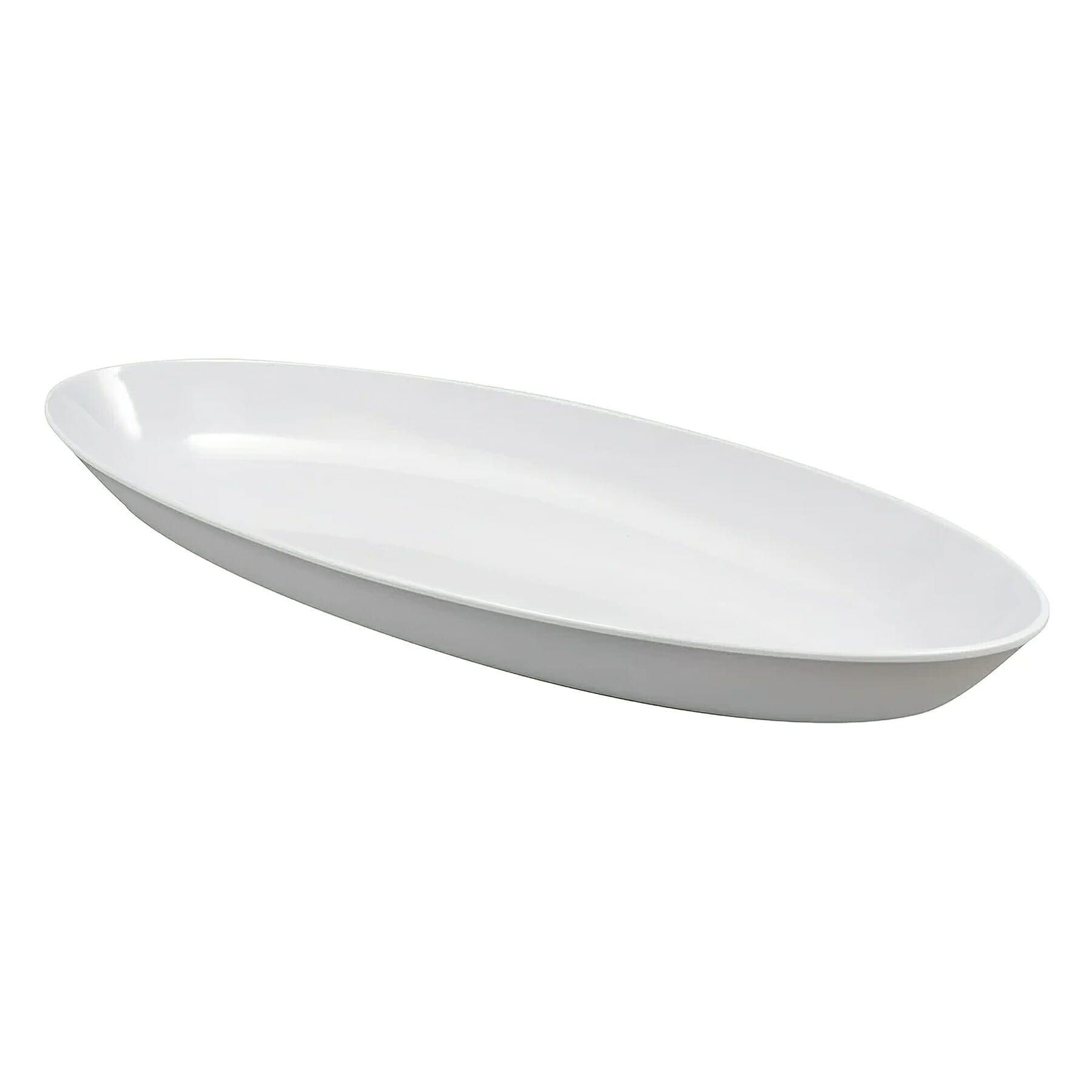 GET Enterprises inc Siciliano Melamine Oval Platter, 4 Quart -- 3 per case