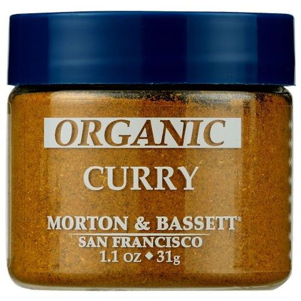 Morton and Bassett Spices Organic Curry Seasoning, 1.1 Ounce -- 3 per case