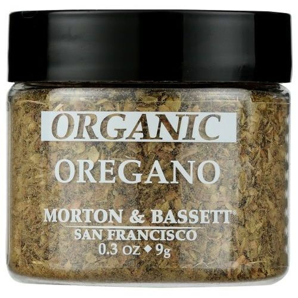 Morton and Bassett Spices Organic Oregano, 0.3 Ounce -- 3 per case