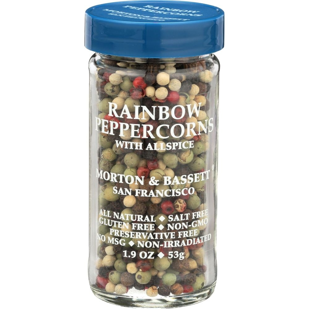 Morton and Bassett Rainbow Peppercorns with All Spice, 1.9 Ounce -- 3 per case
