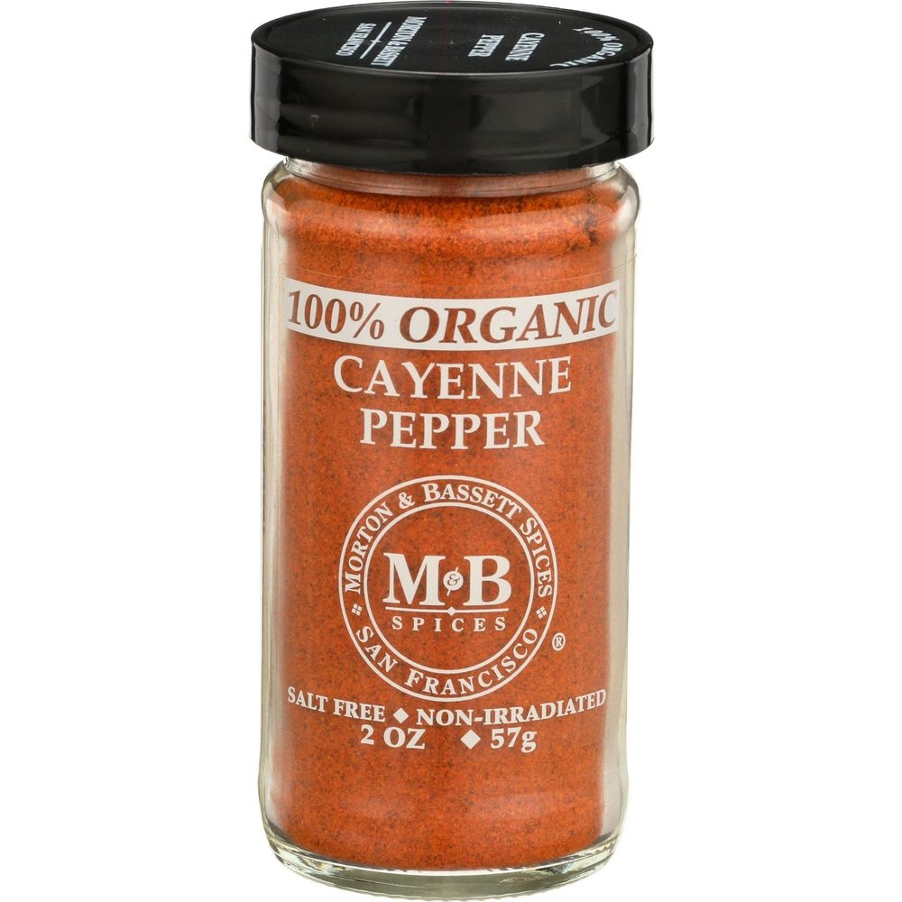 Morton and Bassett Organic Cayenne Pepper, 2 Ounce -- 3 per case