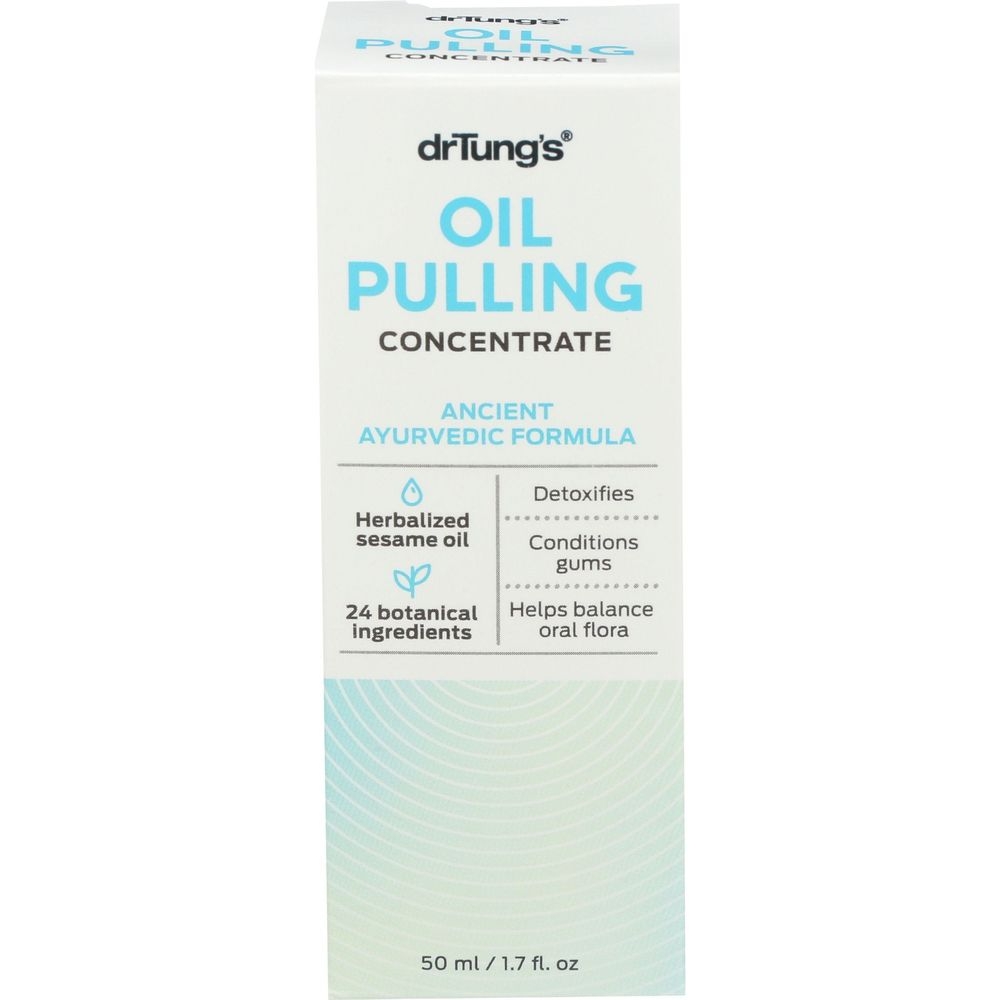 Dr. Tungs Oil Pulling Concentrate, 1.7 Fluid Ounce -- 12 per case