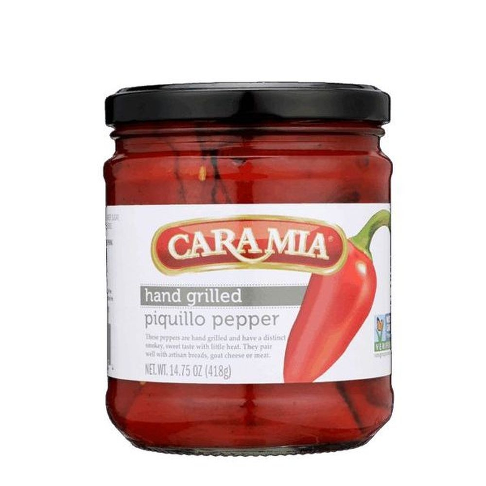 Cara Mia Hand Grilled Piquillo Peppers, 14.75 Ounce -- 12 per case