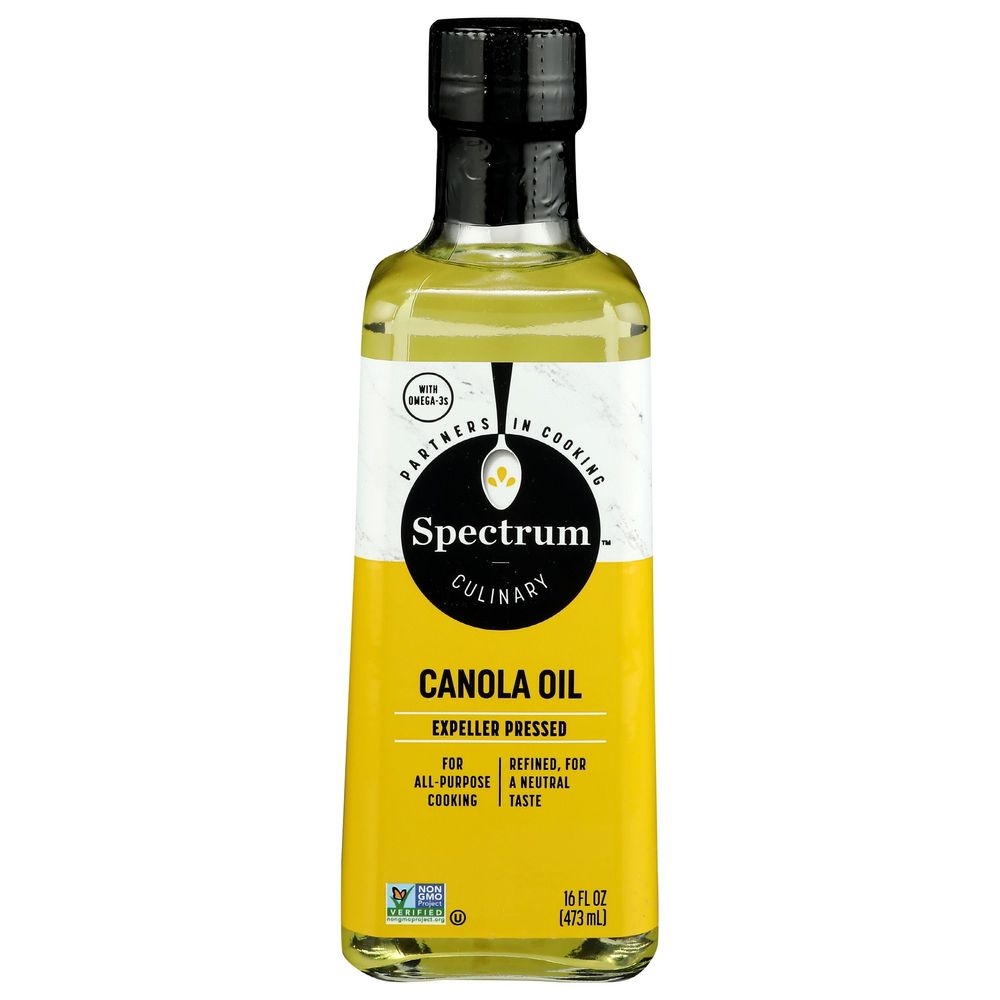 Spectrum Naturals Refined Canola Oil, 16 Fluid Ounce -- 3 per case