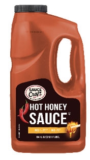 Sauce Craft Honey Hot Sauce, 0.5 Gallon -- 4 per case