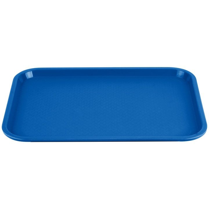 Vollrath Polypropylene Royal Blue Fast Food Tray, 14 x 18 inch -- 12 per case.