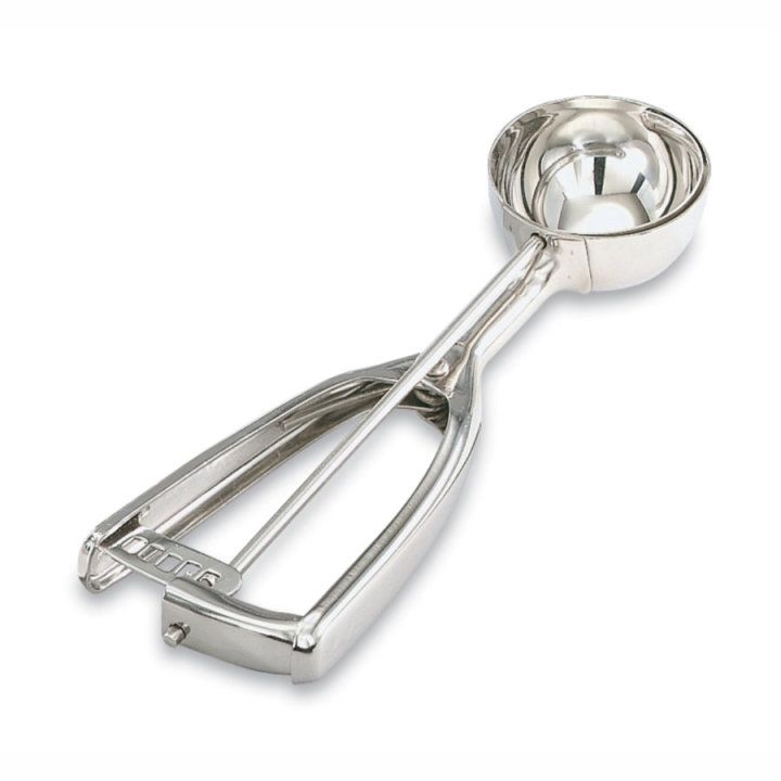 Disher Round Squeeze, Stainless Steel, 16 Size, 2 3/4 Ounce -- 12 Per Case